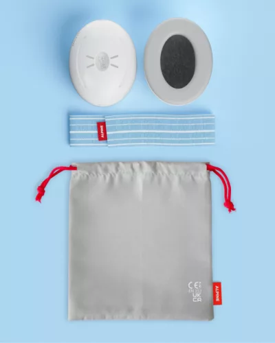 Alpine Muffy Baby fültok csecsemőknek kék