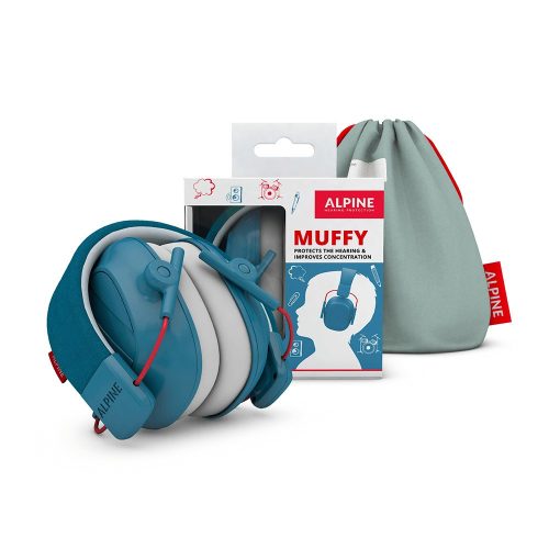 Alpine Muffy - gyerek hallásvédő fültok - kék