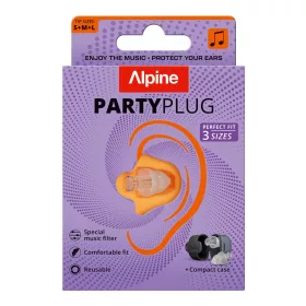 Alpine PartyPlug füldugó fesztiválra koncertre buliba