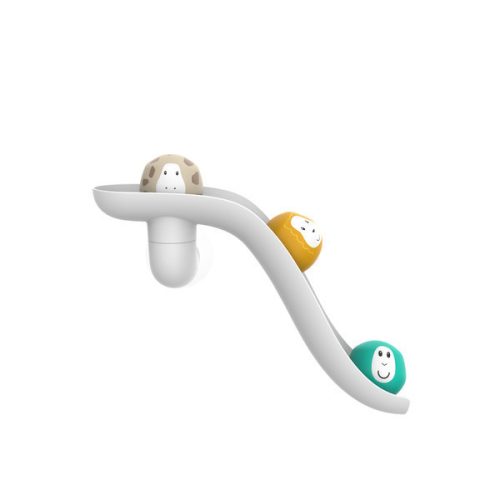 Matchstick Monkey Vízicsúszda – állatpofis fürdőjáték (fehér)