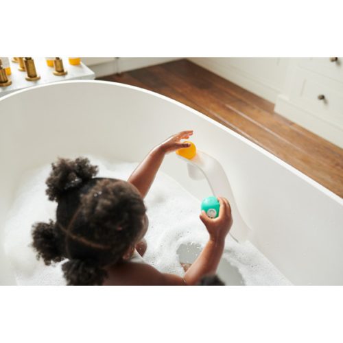 Matchstick Monkey Vízicsúszda – állatpofis fürdőjáték (fehér)