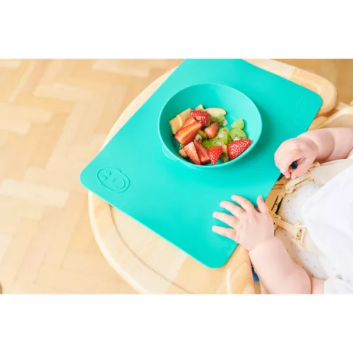 Matchstick Monkey Makihami - Csúszásmentes szilikon alátét + tányér 2:1 - zöld