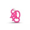 Matchstick Monkey Mini táncoló rágómaki - pink (0-3 hó)