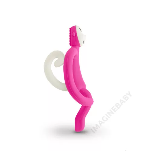 Matchstick Monkey Rágómaki - Pink - rágóka fogzásra