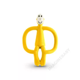 Matchstick Monkey Rágómaki - Sárga - rágóka fogzásra