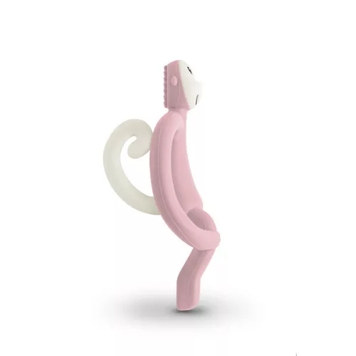Matchstick Monkey Rágómaki - Púderrózsaszín - rágóka fogzásra