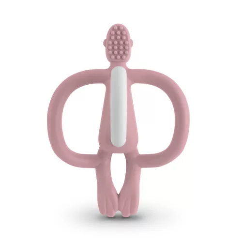 Matchstick Monkey Rágómaki - Púderrózsaszín - rágóka fogzásra