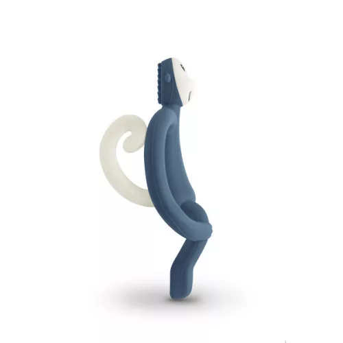Matchstick Monkey Rágómaki - Sötétkék - rágóka fogzásra