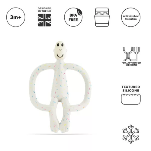 Matchstick Monkey Rágómaki - Confetti - rágóka fogzásra