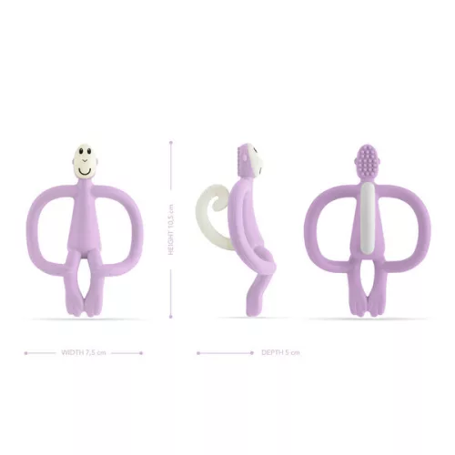 Matchstick Monkey Rágómaki - Pasztell lila - rágóka fogzásra