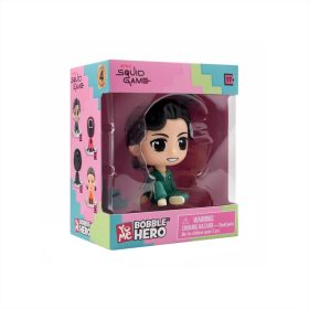   YuMe Squid Game Bobble Hero mini figura ablakos dobozban - Seong GI-Hun, 456-os játkos