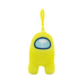 Among Us plüss figura 10 cm - sárga