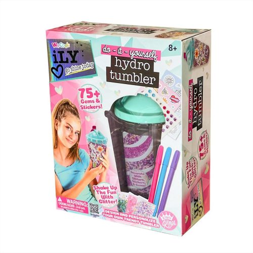 iLY Csináld magad szívószálas pohár