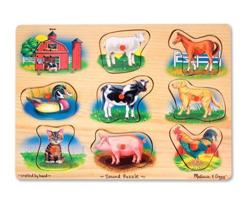 Melissa & Doug Hangos puzzle, Farm