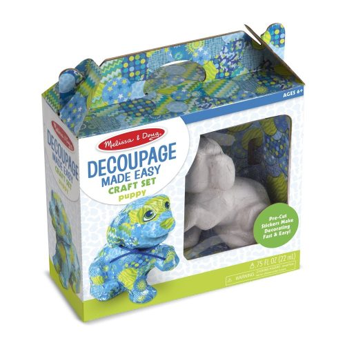 Melissa & Doug decoupage - kiskutya