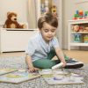 Melissa & Doug Bébi és tipegő fajátékok, Óriás puzzle, szafari