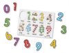 Melissa & Doug puzzle fogantyúval - számok