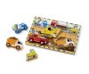 Melissa & Doug Fa készségfejlestő játék, könnyen megfogható puzzle