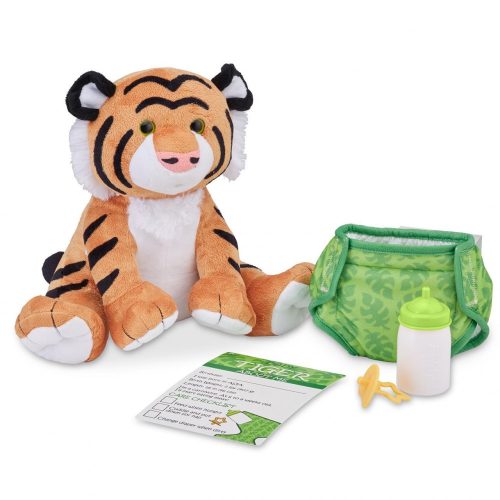 Melissa & Doug plüss bébi tigris