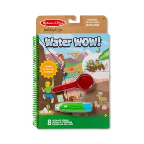   Melissa & Doug, kreatív játék, rajzolás vízzel deluxe, kaland