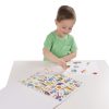 Melissa & Doug Kreatív játék, Matricagyűjtő füzet 500 matricával, dinó, járművek, univerzum