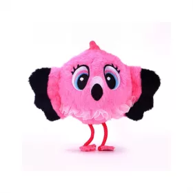   Bouncibles pattogó plüss labda - Mimi, a rózsaszín flamingó