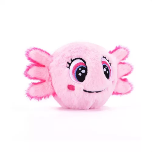 Bouncibles pattogó plüss labda - Bubbles, a rózsaszín axolotl