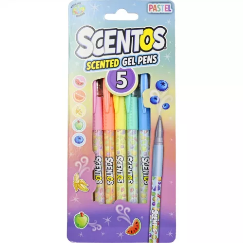 Scentos Illatos zseléstoll, 5 db-os - pasztell színek