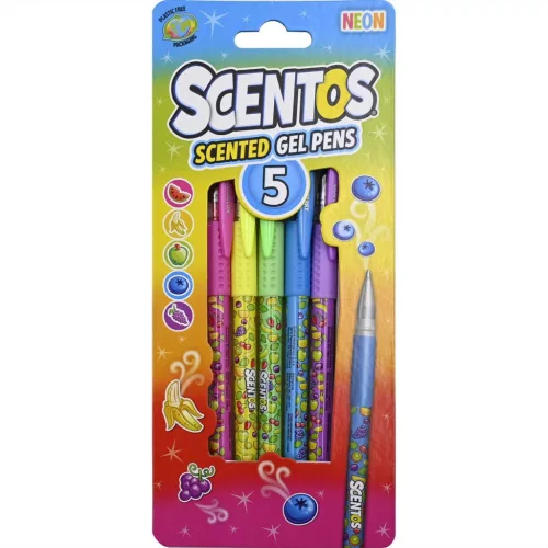 Scentos Illatos zseléstoll, 5 db-os - neon színek