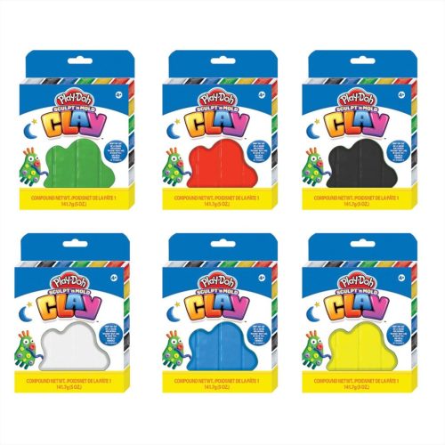 Play-Doh Air Clay Sulpt 'n Mold gyurma, 140g - többféle