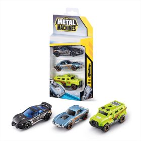   Metal Machines fém kisautó csomag, 5 db-os, 4. sorozat - többféle