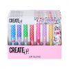 Canenco Create It! 7 darabos szájfény szett, illatos és csillámos színekkel