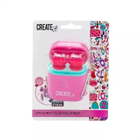   Canenco Create It! Earpod formájú szájfény és ajakkbalzsam - rózsaszín