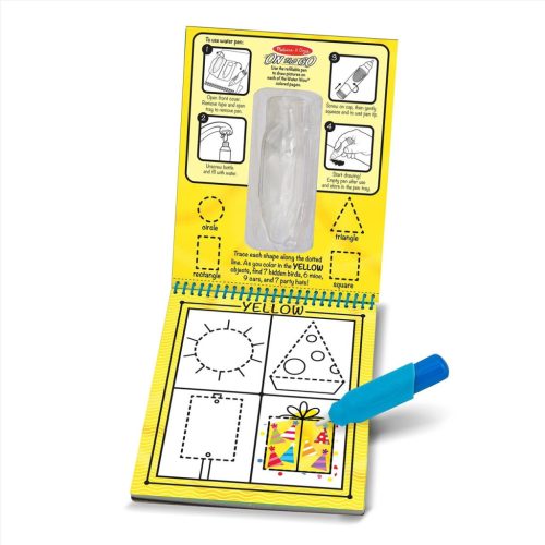 Melissa & Doug rajzolás vízzel - színek és formák