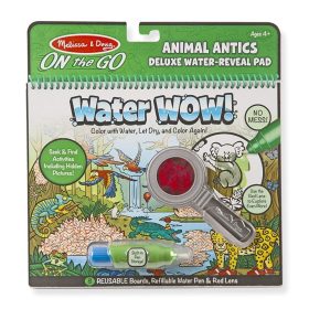   Melissa & Doug rajzolás vízzel deluxe - állati bohócságok