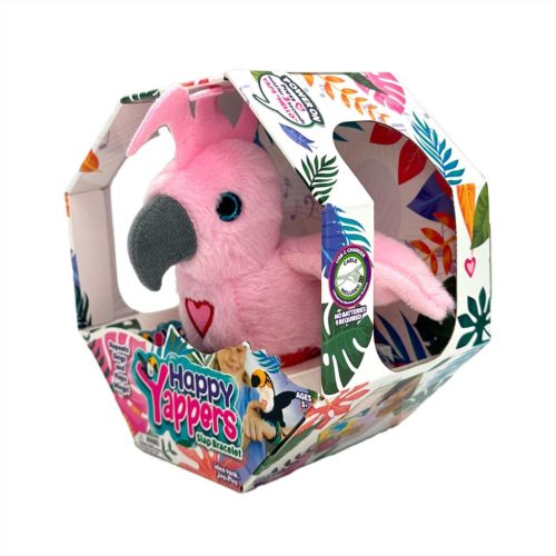 Happy Yappers interaktív plüss - kakadu