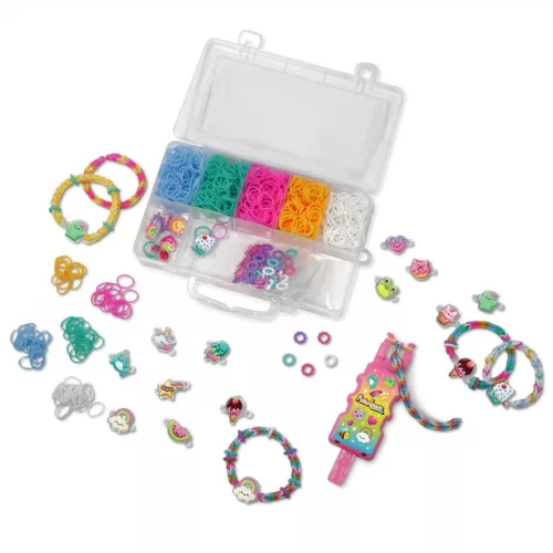 Rainbow Loom Auto Loom Cutie Club gumikarkötő készítő szett