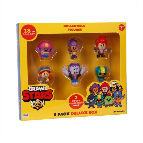 Brawl Stars mini figurák, 8 darab, 2. sorozat - többféle