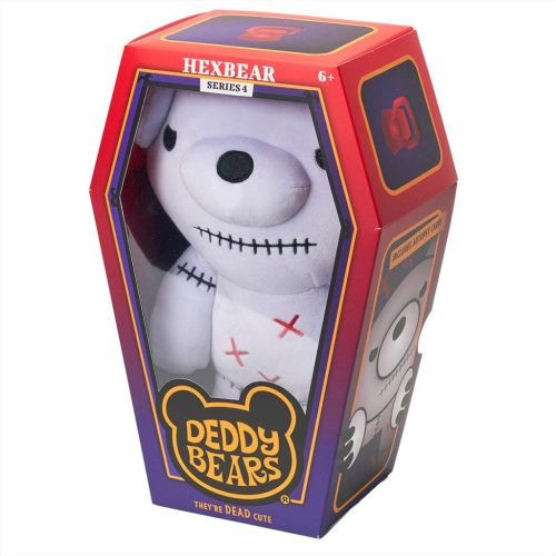 Deddy Bear Hank plüss koporsóban, 4. sorozat, 30 cm-es - Hexbear