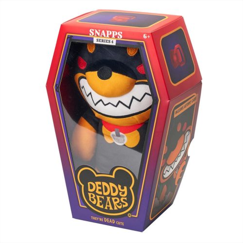 Deddy Bear Hank plüss koporsóban, 4. sorozat, 30 cm-es - Snappers