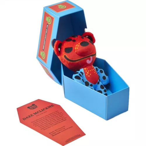 Deddy Bears plüss koporsóban, 5. sorozat, 15 cm-es - Daze Mclick
