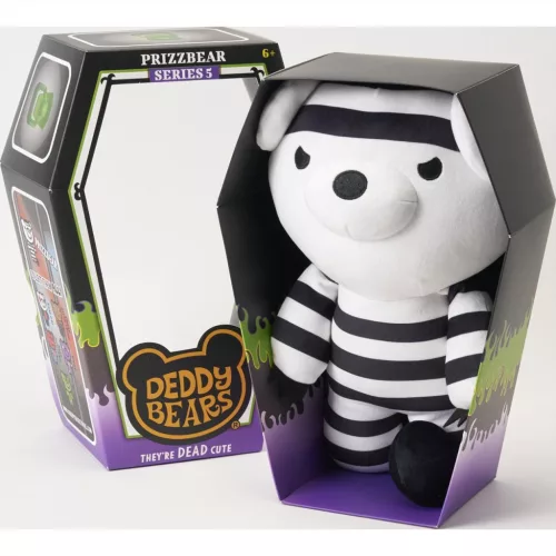 Deddy Bears plüss koporsóban, 5. sorozat, 30 cm-es - Prizzbear