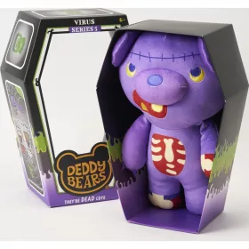 Deddy Bears plüss koporsóban, 5. sorozat, 30 cm-es - Virus