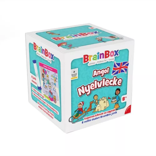 BrainBox Angol nyelvlecke társasjáték - új kiadás