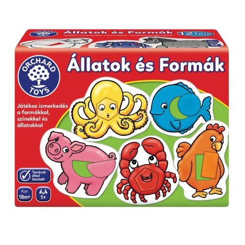 Orchard Toys Állatok és formák