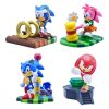 Sonic meglepetés figura összeépíthető jelenettel