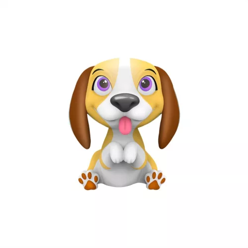 Washy Friends Color Reveal Pancsoló kutyusok káddal és 5 kiegészítővel - Beagle