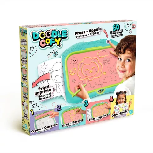 Doodle Copy rajztábla nyomtatóval, 50 mintával