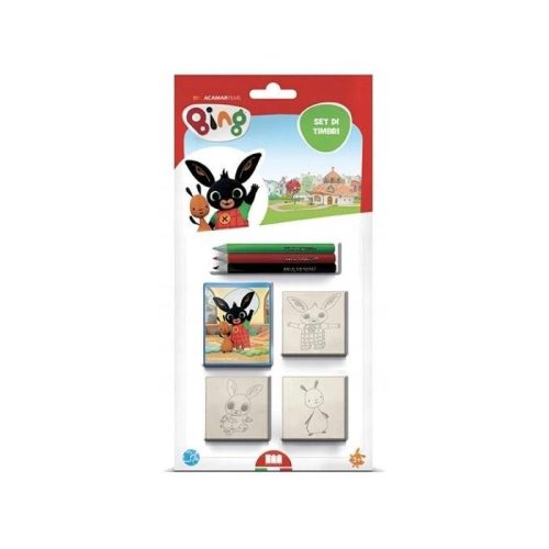 Bing nyuszi bélyegzőszett