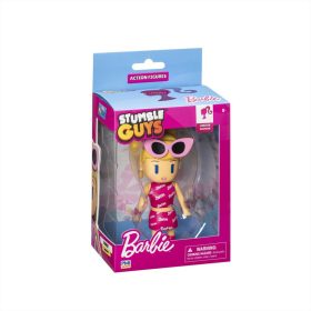 Stumble Guys x Barbie meglepetés figura dobozban, 11,5 cm